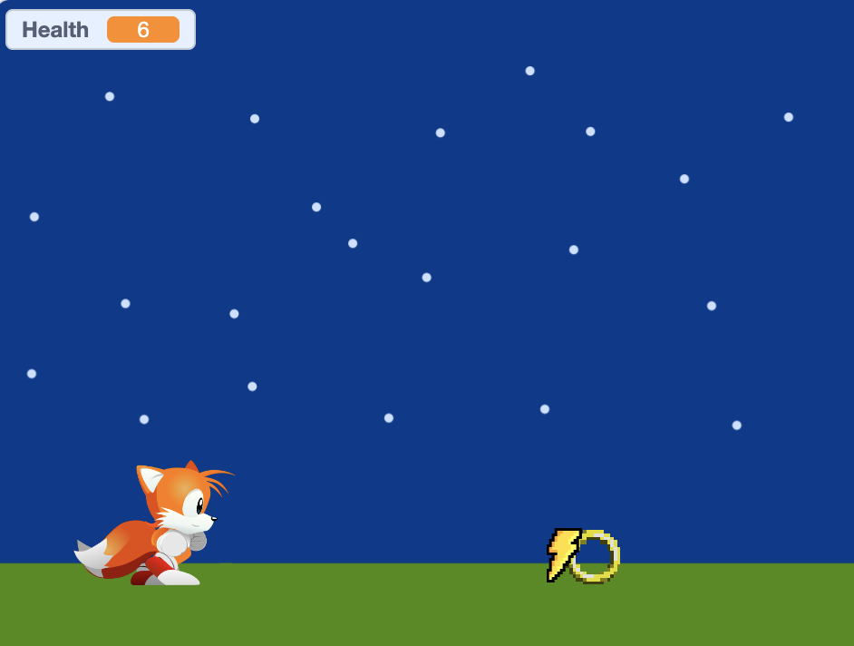 Sonic Tails Running Game